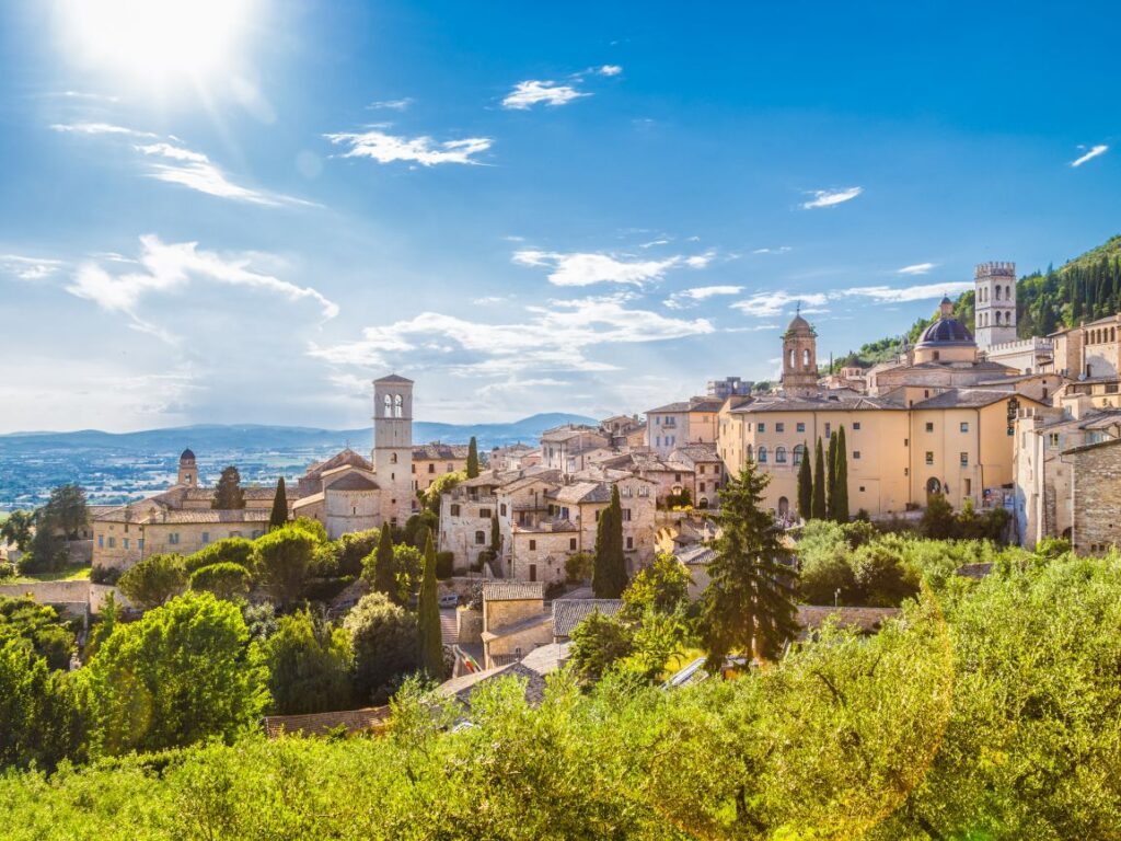 Picturesque Italy near the water